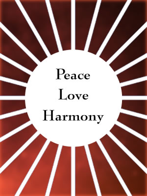 Peace Love Harmony